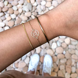Love simple bracelet? Curb Chain Bracelet is the must-have bracelet to go for a dainty look.     14k Gold Filled