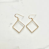 Small Hoop Earrings with Earhook