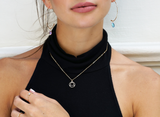 Choose your sign and wear your personalized necklace. This dainty zodiac necklace matches to any style - good for by itself or either layering with your other necklace.  14K Gold Filled