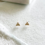Dewdrop Collection - You didn't know you need, but now you won't be able to live without!  Start a new day with dewdrop earrings that bring magic and spark joy in your life.  These minimal dainty studs are the perfect addition to your everyday stack and your new favorite earrings that you never wanna take off!     14k Gold Filled  Approximately 5mm x 5mm (0.2" x 0.2")